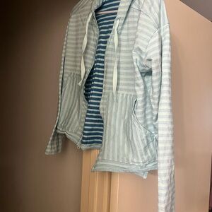 Columbia Sportswear Blue and Green Top